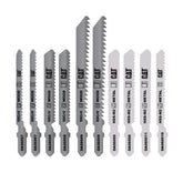 CAT DA06901 10 Parça Profesyonel Metal/Ahşap Hassas/Kaba Kesim Dekupaj Testere Ucu - Onivias